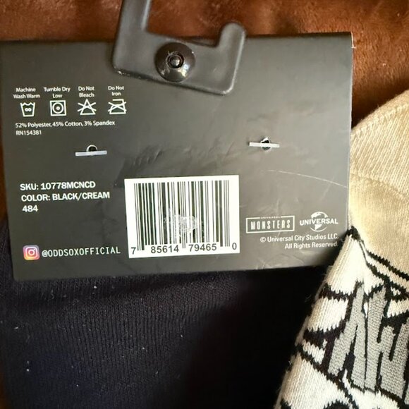 ODD SOX Monsters Crew socks - Picture 8 of 8